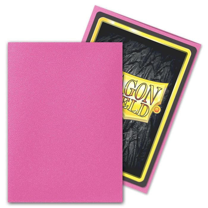 Arcane Tinman Dragon Shields: (100) Matte Pink Diamond